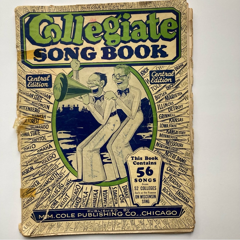 Vintage Collegiate Songbook